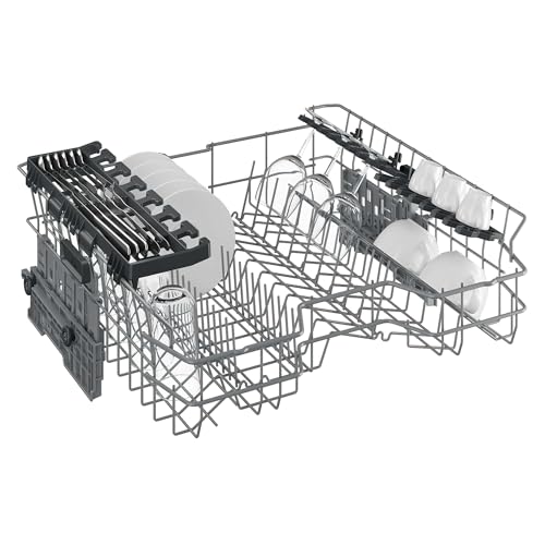 Beko BDFN26420W Freestanding Dishwasher, Room for 14 Places Settings, ProSmart Inverter Motor, 6 Programmes, WaterSafe+