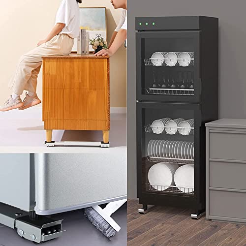 FIND A SPARE Universal Easy Move Heavy Duty Appliance Rollers For Washing Machine Tumble Dryers Dishwashers Cookers & Hobs Furniture Washing Machine Dolly Up To 300Kg