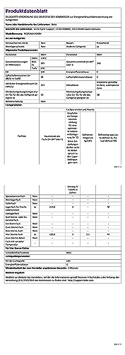 Beko RCSA366K40XBN Fridge Freezer / 3 Freezer Drawers / 38 dB/Stainless Steel Look
