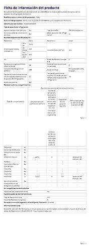 Beko RCSA366K40XBN Fridge Freezer / 3 Freezer Drawers / 38 dB/Stainless Steel Look