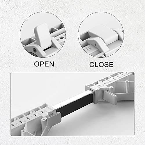 Adjustable Washing Machine Stand, Fridge Stand, with 4 Heavy Duty Adjustable Feet, Height Adjustable 13-17 cm, for Tumble Dryer Fridge Washing Machine Stand Base, Load 350kg