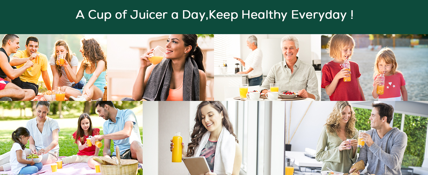 AICOK Centrifugal Juicer with Wide Feed Chute