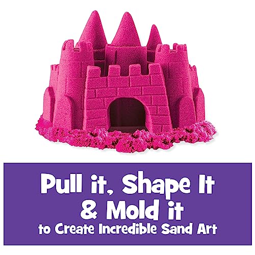 Pink Kinetic Sand - 2lb for Creative Fun