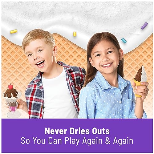 Ice Cream Kinetic Sand Playset with Scented Sand