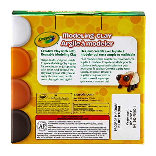 Crayola Non-Drying Modeling Clay - Assorted Colors