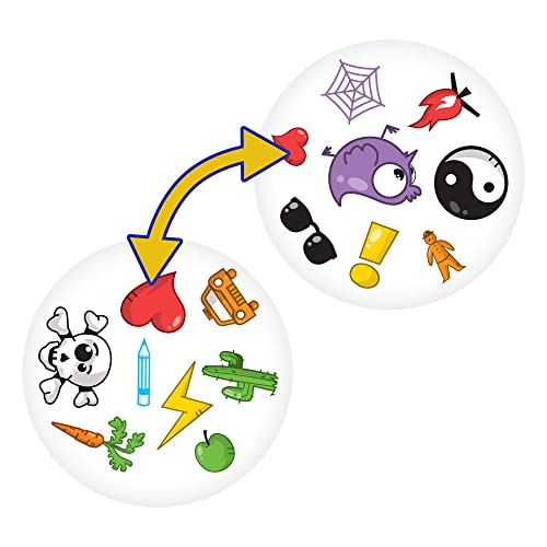 Spot It! Kids Card Game | Age 6+ | 2-8 Players