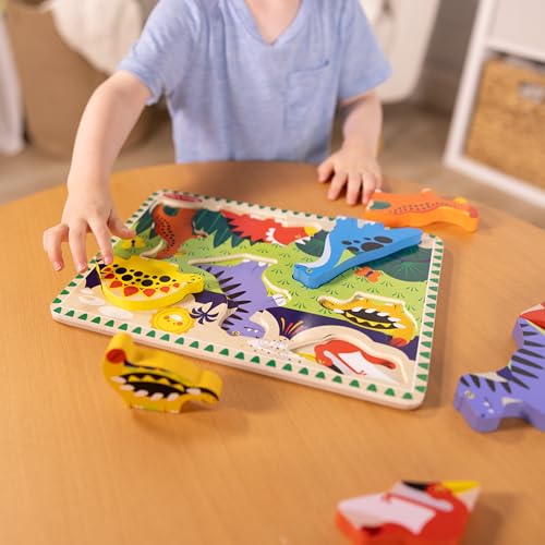 Melissa & Doug Chunky Dinosaur Puzzle (7 pcs)