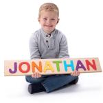 Wooden Personalized Name Puzzle - 9 Letters Limit