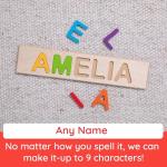 Wooden Personalized Name Puzzle - 9 Letters Limit