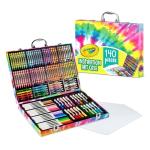 Crayola Pink Art Case - 140ct Kids Drawing Kit