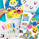 Crayola Baby Shark Color Wonder Pages: Mess-Free Toddler Coloring