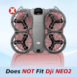 Krypthos Carrying Case for DJI Neo, Portable Shoulder Bag Travel Neo Case with Elastic Strap to Fix DJI Neo Drone, Suit for Travel and Home Storage Drone and Its Accessories Black- Not for Neo 2