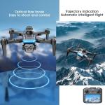 Drone with Camera 4k, HD Drones for Adults, Remote Controller with Screen,Foldable Portable Quadcopter, Obstacle Avoidance, Brushless Motor FPV