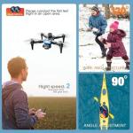 Drone with Camera 4k, HD Drones for Adults, Remote Controller with Screen,Foldable Portable Quadcopter, Obstacle Avoidance, Brushless Motor FPV