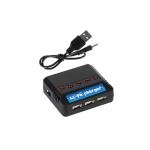 VBILUM 3.7V 400mAh Lipo Battery with Molex Plug for RC Planes Mini Drone Quadcopter Aircraft Models Battery with 5-in-1 Charger (5PCS)