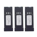 Fytoo 3.7V 500mAh Lithium Battery for E58 S168 JY019 Quadcopter Spare Parts UAV Lithium Battery (3PCS)