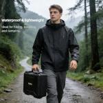 Migitec Waterproof Hard Carrying Case Compatible with DJI Mini 5 Pro/Mini 4/3 Pro Fly More Combo, Travel Case Fits DJI RC 2/ RC-N3 and More Drone Accessories