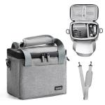 Linpr DJI Mini 4K/4/2 SE Travel Carrying Case, Portable Shoulder Bag for Drone & Controller Accessories, Waterproof Oxford Storage Bag with Strap Handle (Grey)