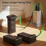 Bwine F7MINI 8K Photo Drones with Camera for Adults 4K Video Quadcopter, 3-Axis Brushless Gimbal EIS, 96 Mins, 20000ft FPV Control, AI GPS Smart Return, Follow, Waypoint, Orbit Fly, Beginner Mode, 249g