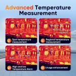 Autel Robotics EVO Lite 640T Enterprise Bundle, 640x512 T~hermal&1/2'' CMOS 48MP V~isible C-a-mera, 1-16x Digital Zoom, AI Target Recognition, 12KM Transmission, 866g Lightweight, 40Min Max Time