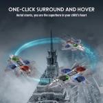 Drone rc Multi Aircraft with Remote Control, Advanced Fighter Jet Design, 2 Rechargeable Batteries Included, LED Lights, Precise Control, Easy Flight, EPP Fall Resistant, 2.4 GHz