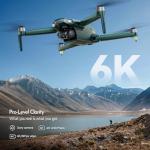 Gleesfun G11PRO 6K Drone with Camera for Adults, 4K/30fps Video, 3-Axis Brushless Gimbal, 70mins Flight Time with 2 Batteries, 10000ft Long Range, FAA compliance, Professional Drone with Auto Return