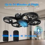 Drone for Kids with Camera and 4.5" Screen Remote – Beginner RC Drone with Brushless Motor, Optical Flow Hover, One-Key Takeoff, FPV Video, 2 Batteries