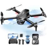 Drone with AI Optical Flow & AI Voice/Gesture Control, 1080P HD FPV Camera for Kids Beginners Adults, Brushless Motor Foldable RC Drone, One-Key Start, 3D Flips, 2 Batteries 26 Min, Indoor/Outdoor