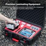 STARTRC PHOTO Mini 4 Pro/3 Case,Portable Hard Waterproof Case for DJI Mini 4 Pro/Mini 3/Mini 3 Pro /RC2/RC Controller/7 Battery/Othter Accessories