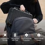 CHILL LIGHT Carrying Case for DJI Mini 4K / Mini 2 SE Drone, ABS Hard Shell Travel Case, Protective Storage Case Compatible with RC-N1C Remote Controller (Not Fly More Combo)