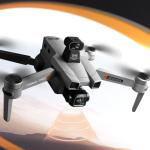 Cyaxzolp Upgraded Professional Drones with 8K Photo Resolution 4K Video Recording Camera Drones for Adults， Axis Gimbal Electronic Image Stabilization, Outdoor 360° Obstacle Avoidance.Built-in Airdrop Function.7 inch Touch Screen Controller.Up to 5 Miles Range,3 batteries included, with a total flight time of over 2 hours,GPS One-Click Return (GREY Grey version)