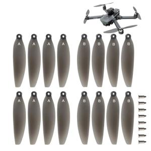 16PCS Foldable Drone Propellers Replace Parts for S197 Drone Spare Part, Replacement Low-Noise and Quick-Release Blades Props Wings Accessories