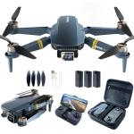 4K Drone with Camera 2650 ft Long Range 84 min Flight Time Super Endurance Foldable Drone with Camera for Beginners, WiFi FPV Quadcopter, Brushless Motor, Auto Hover, Follow Me (3 Batteries)
