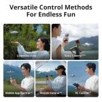 DJI Neo Drone with Camera 4K, Intelligent Flight Battery & Carrying Bag Bundle, Foldable FPV GPS Drone for Adults, Beginners, Professionals