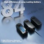 4K Drone with Camera 2650 ft Long Range 84 min Flight Time Super Endurance Foldable Drone with Camera for Beginners, WiFi FPV Quadcopter, Brushless Motor, Auto Hover, Follow Me (3 Batteries)