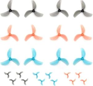 12Pair Gemfan 45MM 3-Blade Propeller Props 1.5mm Hole for FPV Quadcopter Freestyle Toothpick Micro FPV Racing Drone 12CW+12CCW