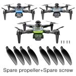 mcokoe 16PCS Universal 70mm/2.76In Foldable Propellers and Screws Replace Parts for S166/S166MAX/S167/S196 RC Quadcopter Blade Parts