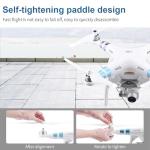 4 Pairs 9450 Self Tightening Drone Propeller(4CW+4CCW) Compatible with DJI Phantom 2/3/3PRO, Low Noise Propeller, Replacement Parts for Drone Blades