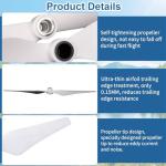 4 Pairs 9450 Self Tightening Drone Propeller(4CW+4CCW) Compatible with DJI Phantom 2/3/3PRO, Low Noise Propeller, Replacement Parts for Drone Blades