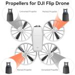 Craznick Propellers for DJI Flip Blades - 24PCS Props Quick Replacement Spare Part Low Noise Wings for DJI Flip Drone Accessories
