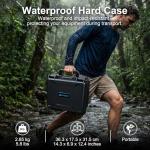 Lekufee Waterproof Hard Carrying Case for DJI Neo 2 Drone, Fly More Combo, DJI RC 2, RC N3, Goggles N3/3, RC Motion 3, and Accessories(Case Only)