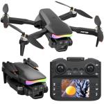 F417PRO Drone with Camera 1080P for Adults Kids, Mini Drone with Screen, Adult Drone, Dual 90° Lens, LED Lights, Optical Flow, Modular Battery, Beginner Drone, One Key Start, Headless, 3D Flip, Case