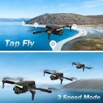 F417PRO Drone with Camera 1080P for Adults Kids, Mini Drone with Screen, Adult Drone, Dual 90° Lens, LED Lights, Optical Flow, Modular Battery, Beginner Drone, One Key Start, Headless, 3D Flip, Case