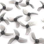 HOPLEX 16pcs Gemfan 1219S 3-Blade Propellers with 1.0mm Shaft Hole Compatible for 0702 Series Brushless Motor, FPV Racing Drone Like Air65 Brushless Drone Metor65 Brushless Quadcopter