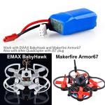 Crazepony 400mAh 2S 7.4V 30C LiPo Battery Pack with JST Plug for Micro FPV Racing Drone Quadcopter