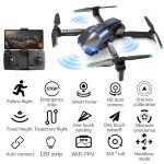 Drone with Camera 1080P for Kids and Adults, RC Quadcopter Foldable FPV Drone for Beginners, Toys Gifts for Boys and Girls