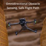 DJI Mavic 3 Pro Drone with Fly More Combo DJI RC, Flagship Triple-Camera Drone with 4/3 CMOS Hasselblad Camera, with 3 Batteries, Charging Hub, 128 GB Micro SD Card Landing Pad, Waterproof Backpack and More