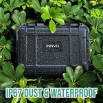 INNVO DJI Mini 4K Waterproof Case Hard Carrying Case Compatible with DJI Mini 2 & 2SE Drone and Fly More Combo Set Black