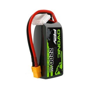 OVONIC 4s Lipo Battery 35C 2200mAh 14.8V Lipo Battery with XT60 Connector for Airplane RC Quadcopter Helicopter FPV Drone