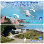 X-shop Drone with Camera for Kids & Adults, 1080P HD Mini FPV Drones with Altitude Hold, One-Key Take Off/Landing, Headless Mode, 360° Flips, Speed Adjustment, Toys Gifts for Boys Girls, Beginner